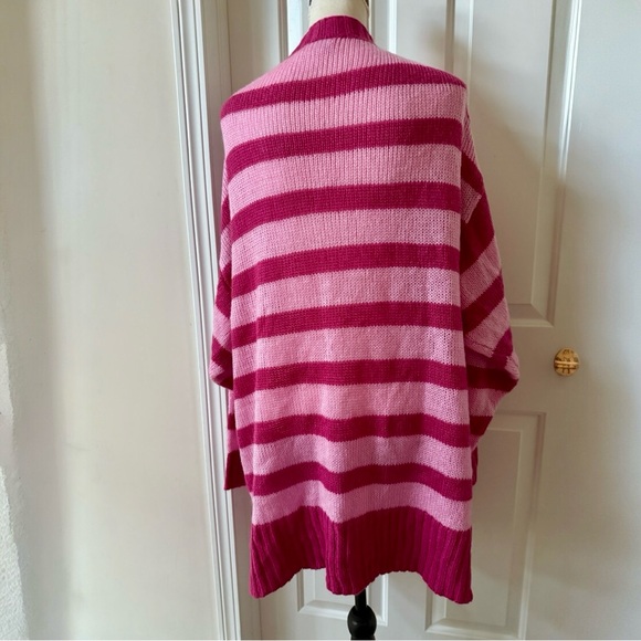 LuLaRoe Striped Cardigan - Size Large - Picture 3 of 5